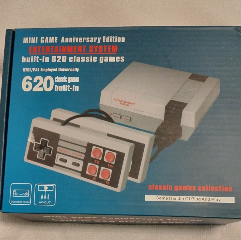 Retro Video Game System with 620 Games Included.